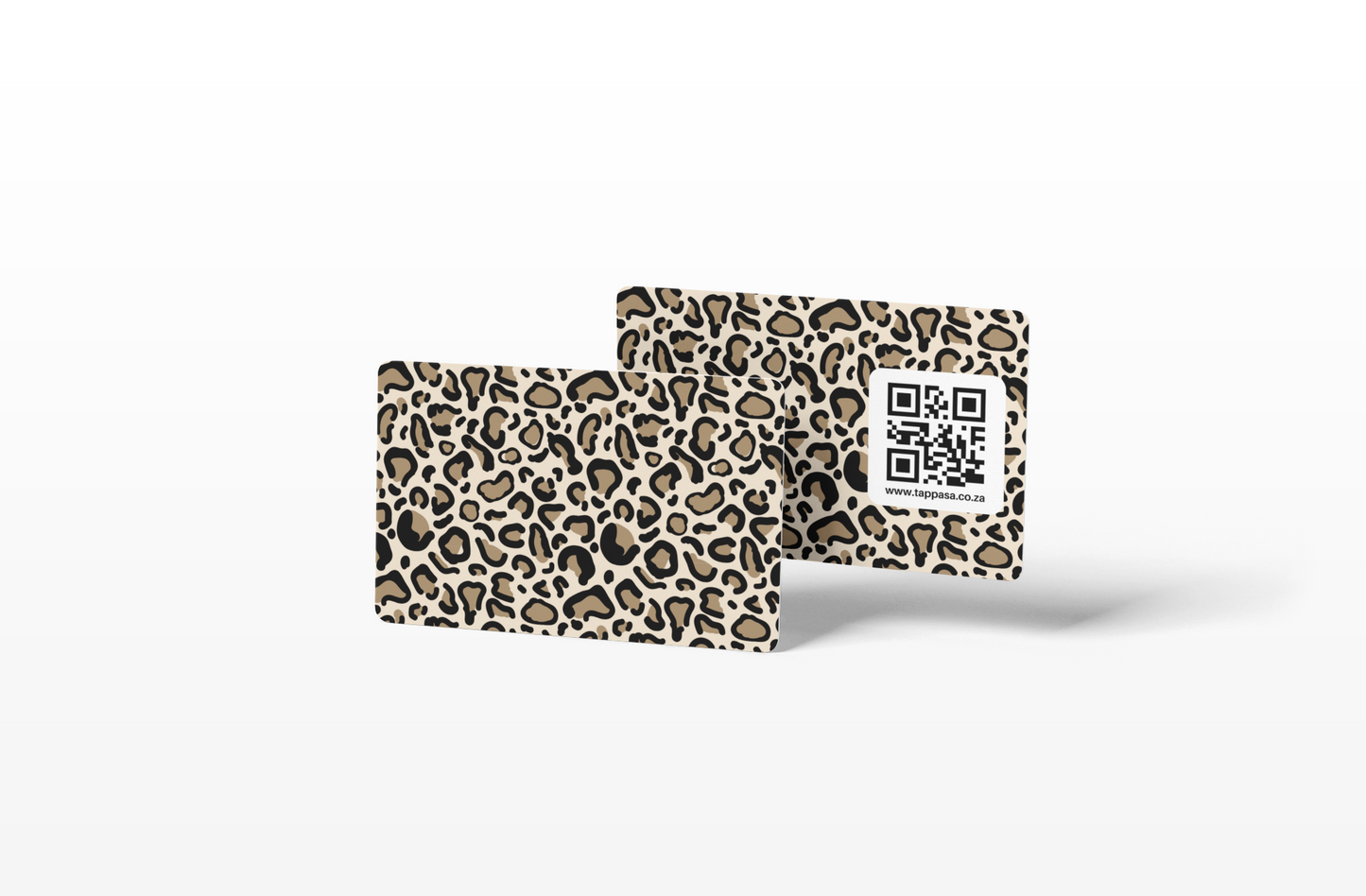 Pre Printed NFC Smart Business Card - Leopard Print 1.0